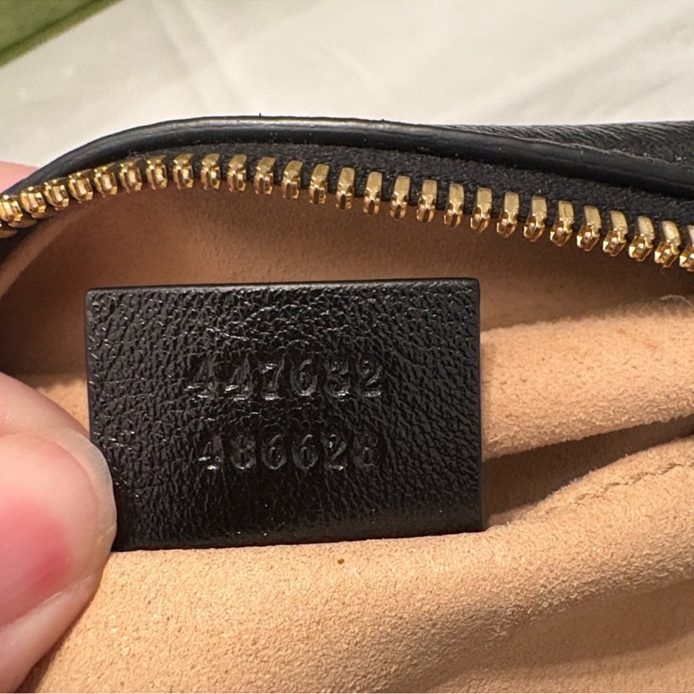 Gucci Beige and Black GG Crossbody Bag - Picture 11 of 15